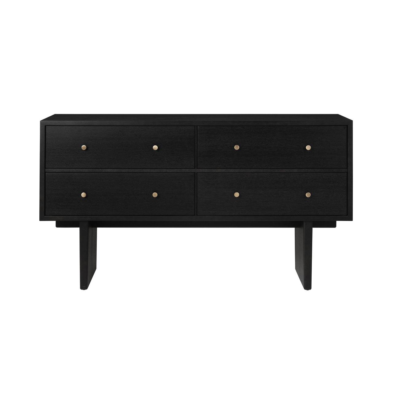 Private Sideboard: Brown + Black Stained Oak