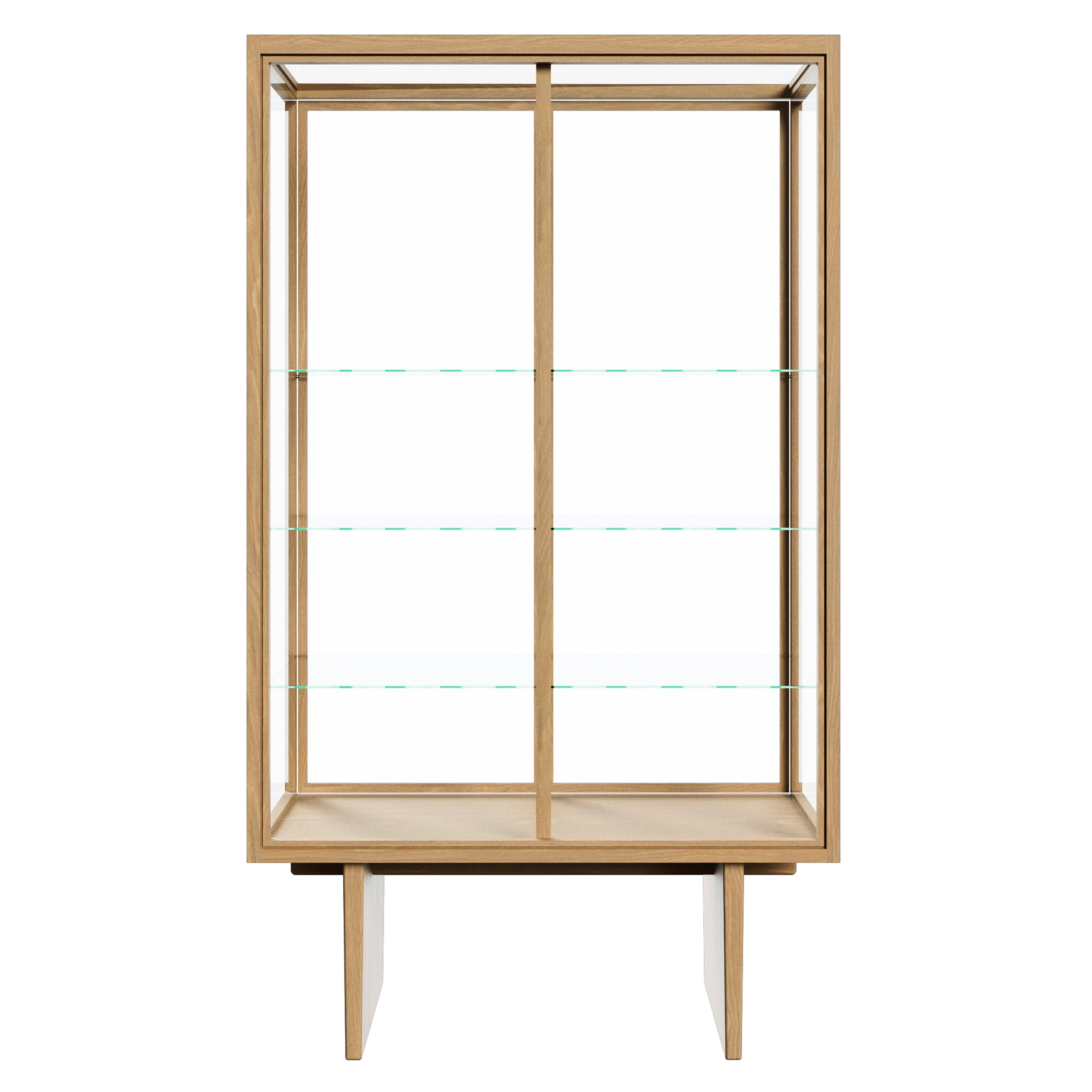 Private Vitrine: Light Stained Oak