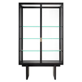 Private Vitrine: Brown + Black Stained Oak
