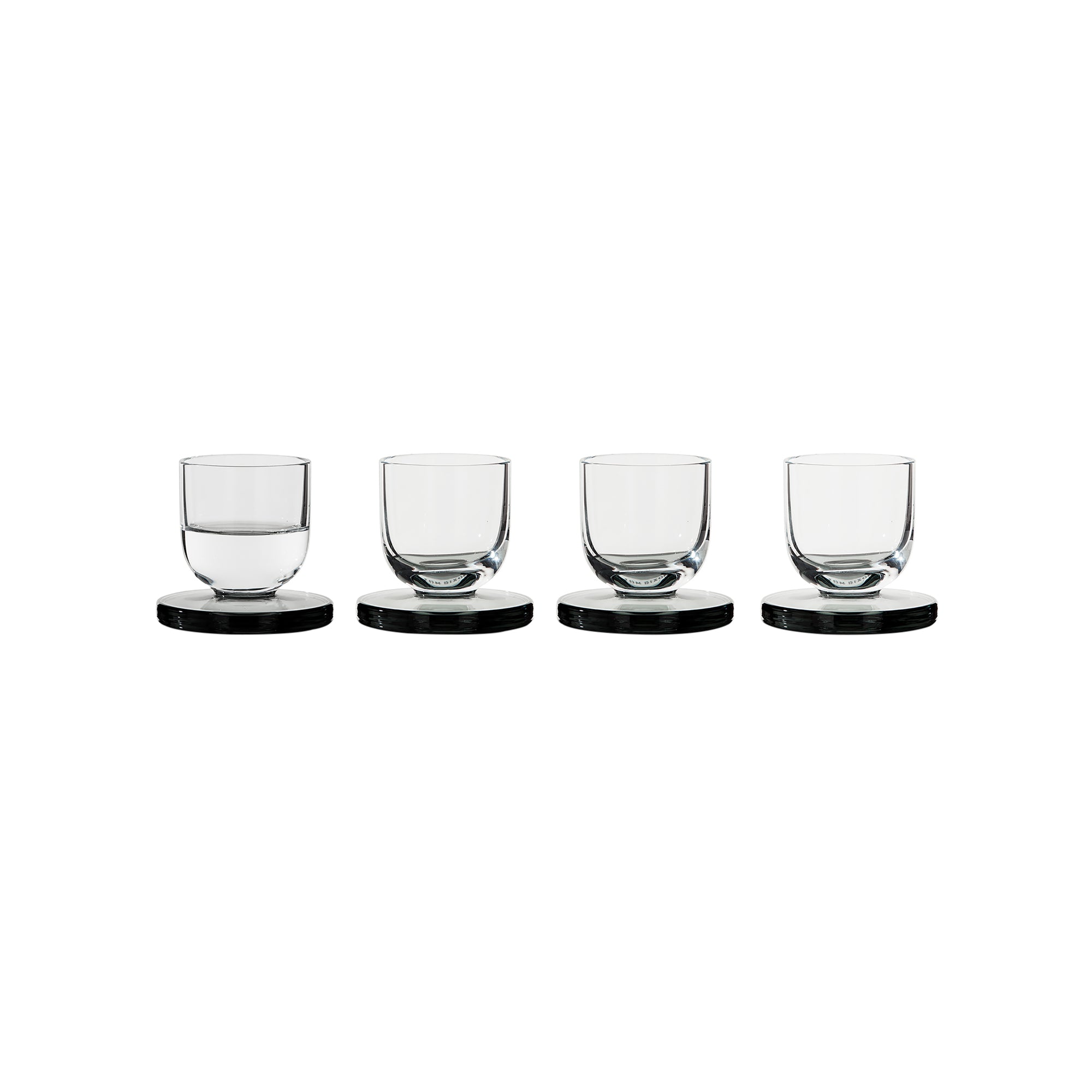 Puck Shot Glasses: Set of 4