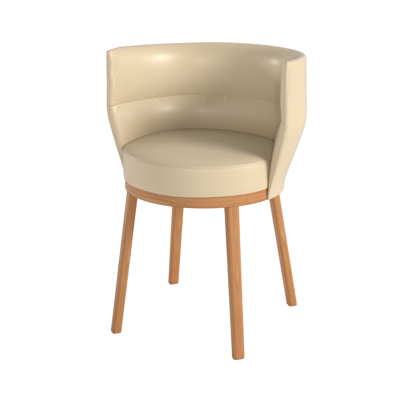 Sena Chair: Wood + Super-Matt Oak