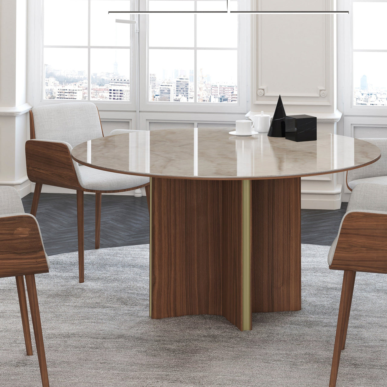 Stockholm Ceramic Round Table