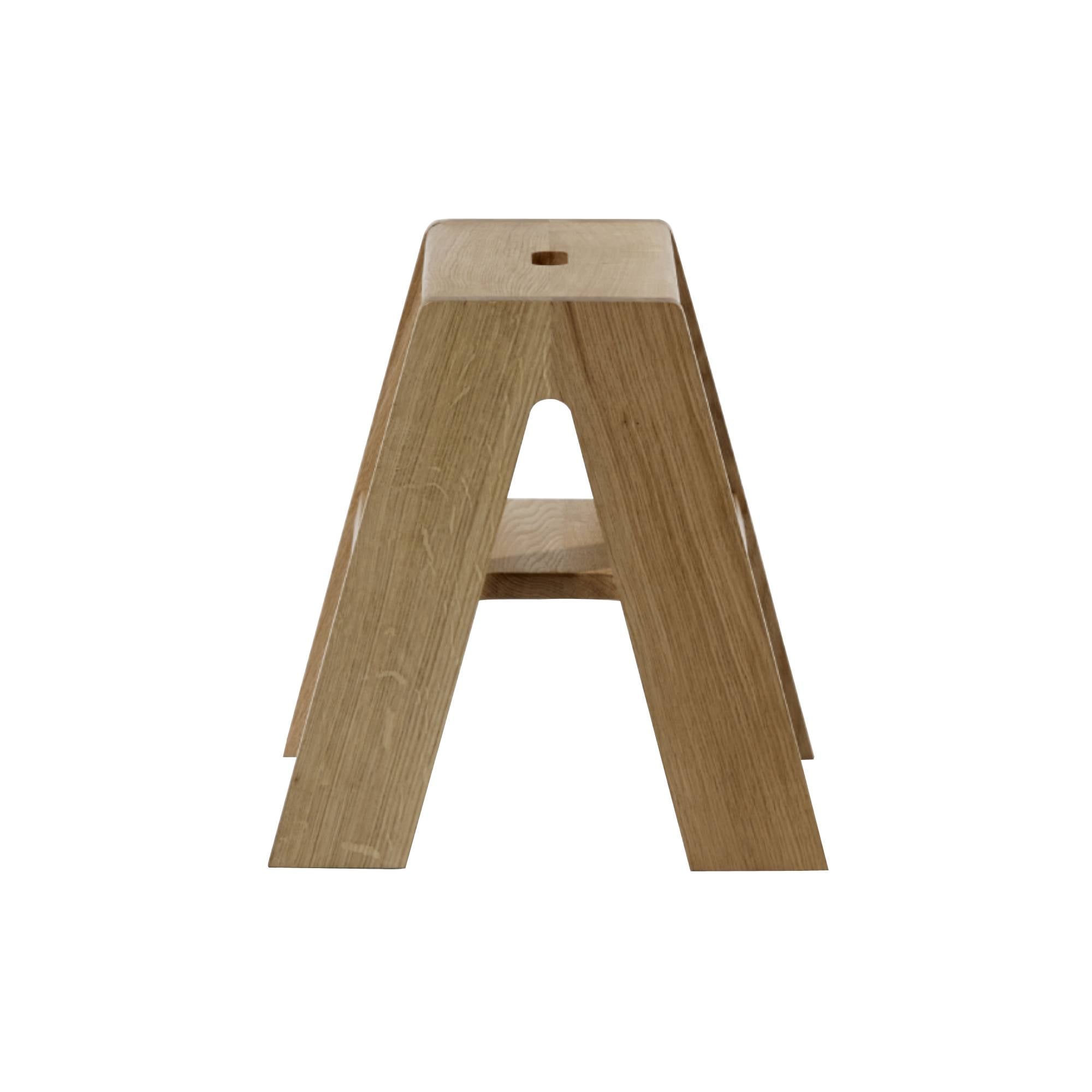 Quick Step Stool: European Oak
