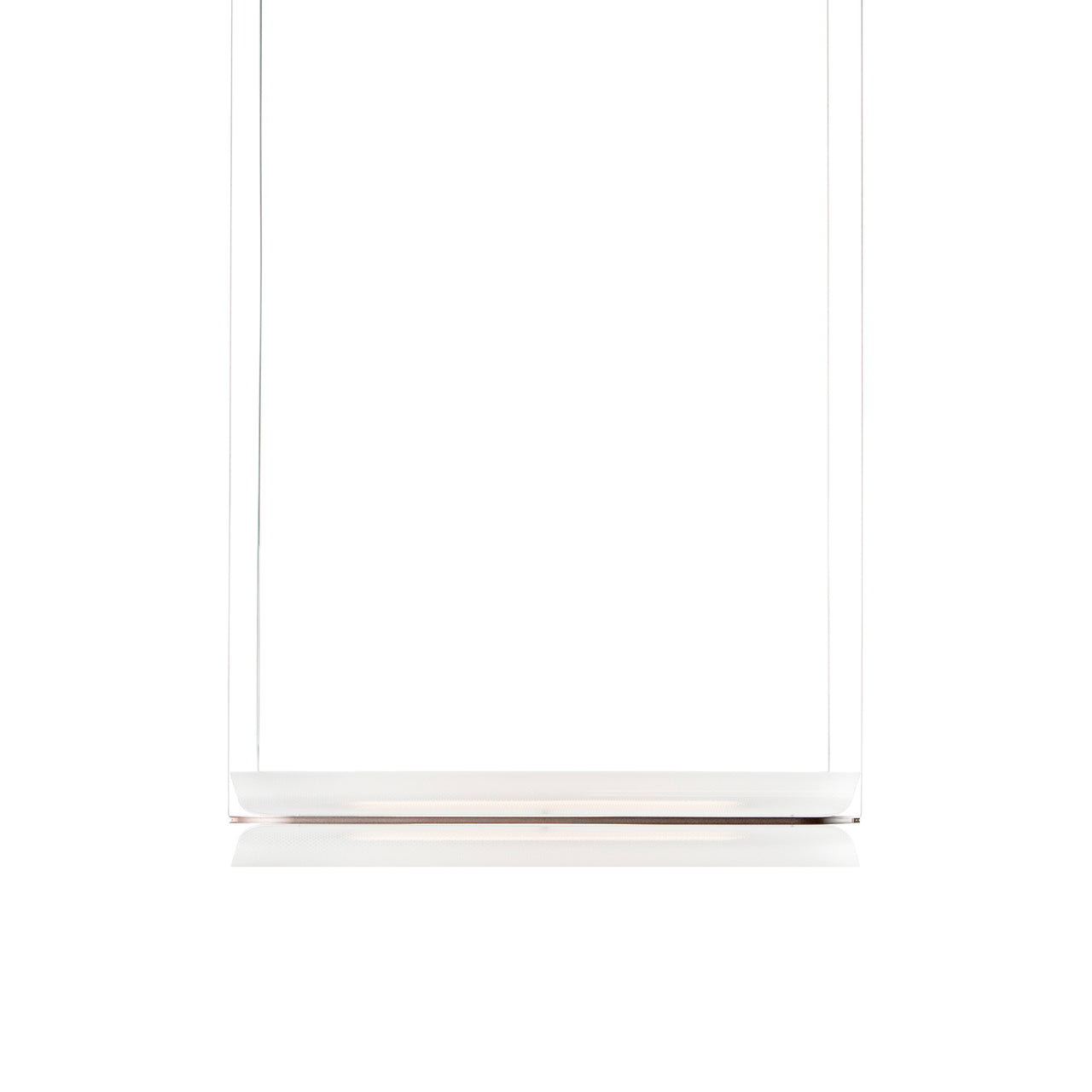 Vale System X-Axis Pendant Light: Horizontal + End-to-End + Vale 1 + Rust