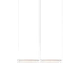 Vale System X-Axis Pendant Light: Horizontal + End-to-End + Vale 2 + Rust