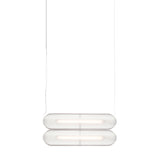Vale System Y-Axis Pendant Light: Horizontal + Side-to-Side + Valve 2 + Rust