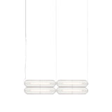 Vale System Y-Axis Pendant Light: Horizontal + Side-to-End + Rust + Vale 4- SE