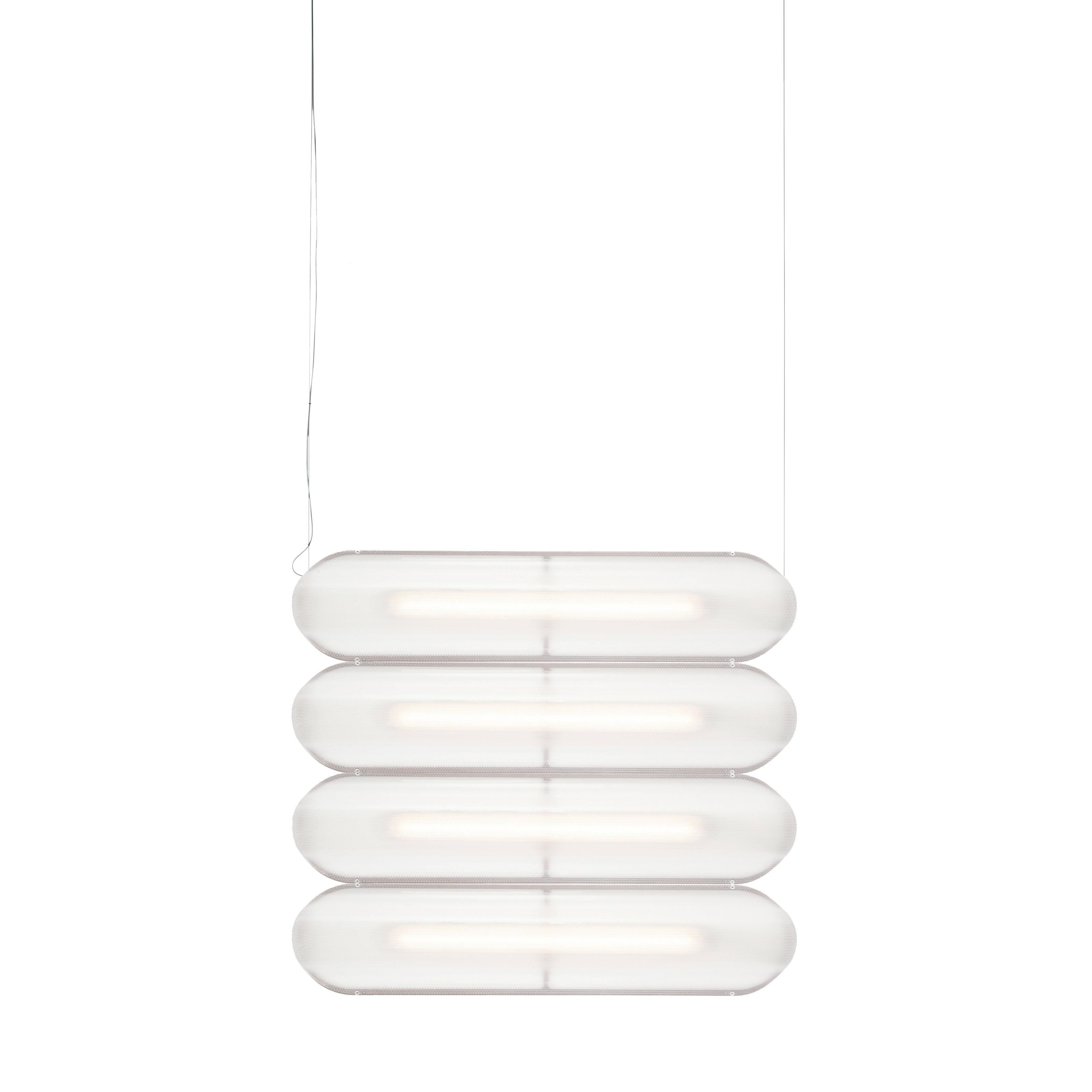 Vale System Y-Axis Pendant Light: Horizontal + Side-to-Side + Valve 4 + Rust