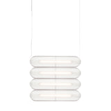 Vale System Y-Axis Pendant Light: Horizontal + Side-to-Side + Valve 4 + Rust