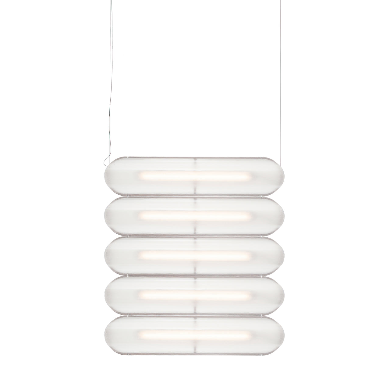 Vale System Y-Axis Pendant Light: Horizontal + Side-to-Side + Valve 5 + Rust