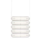 Vale System Y-Axis Pendant Light: Horizontal + Side-to-Side + Valve 5 + Rust
