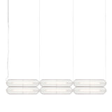 Vale System Y-Axis Pendant Light: Horizontal + Side-to-End + Rust + Vale 6 - SE1