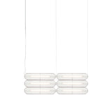 Vale System Y-Axis Pendant Light: Horizontal + Side-to-End + Rust + Vale 6 - SE2