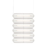 Vale System Y-Axis Pendant Light: Horizontal + Side-to-Side + Valve 6 + Rust