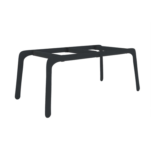 Most Table Base: Graphite Grey Matt Steel