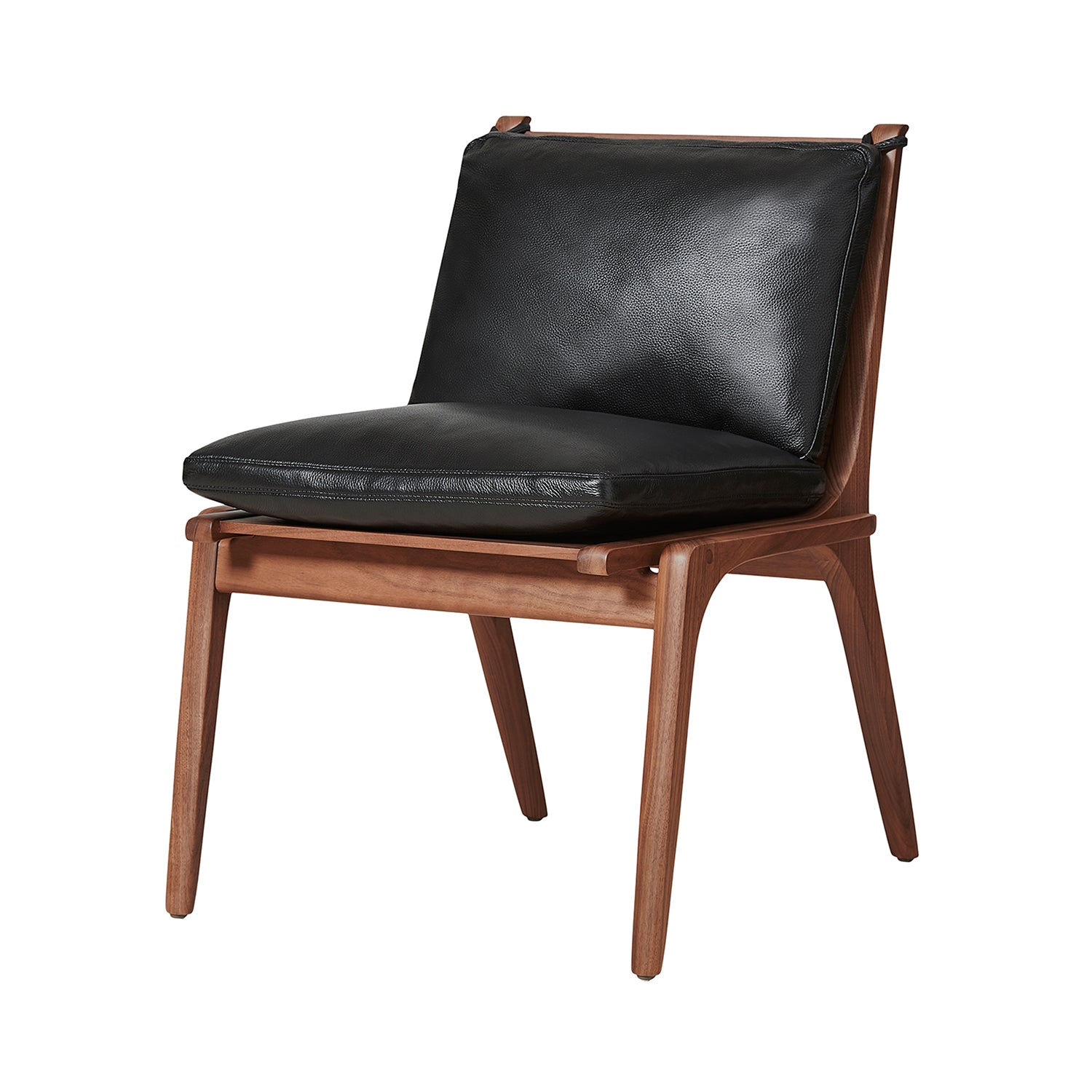 Ren Dining Chair: Natural Walnut