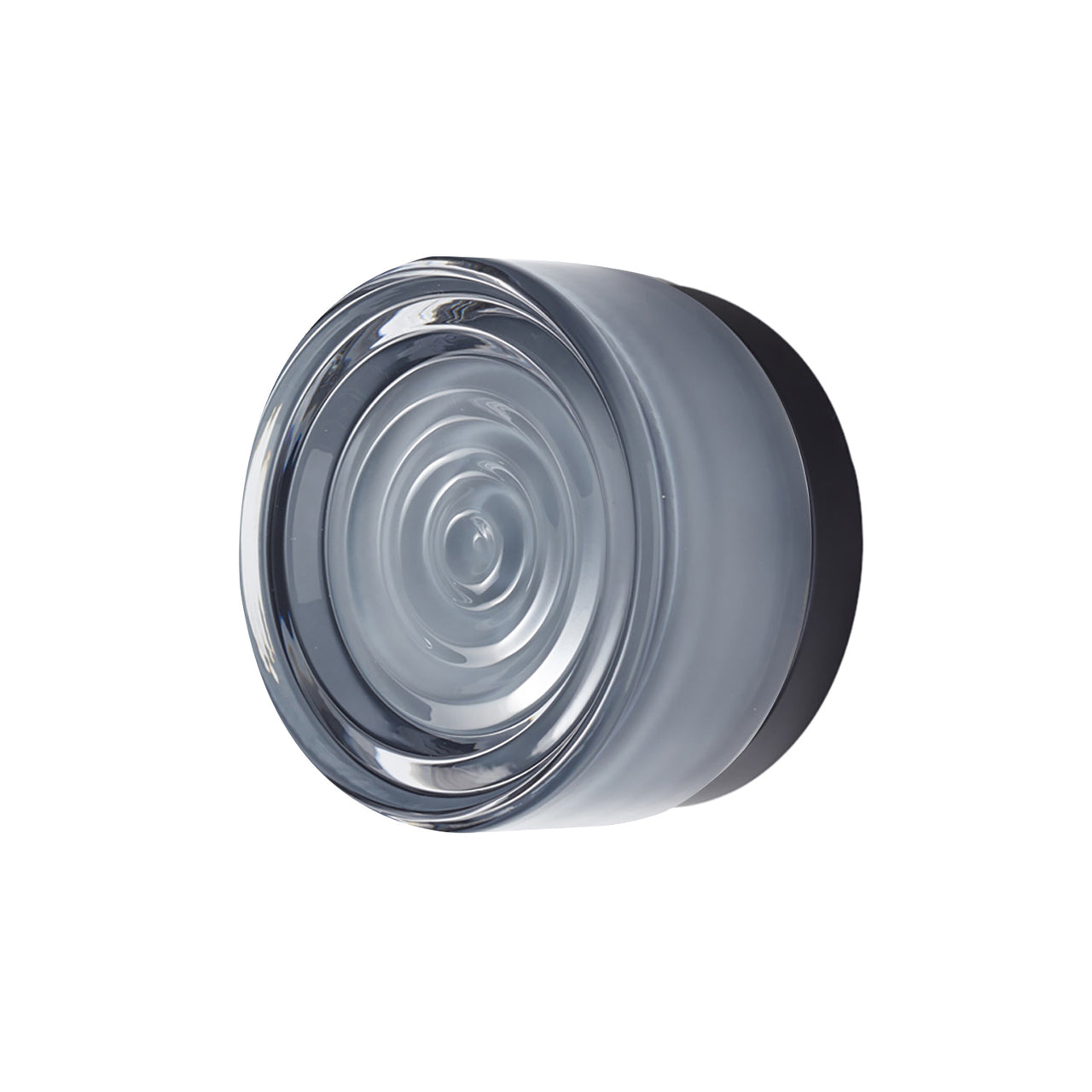 Ripple Sconce: Smoked + Black Anodized