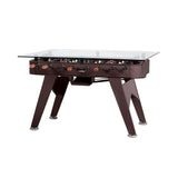 RS2 Rectangle Dining Football Table: Outdoor + Grey Brown