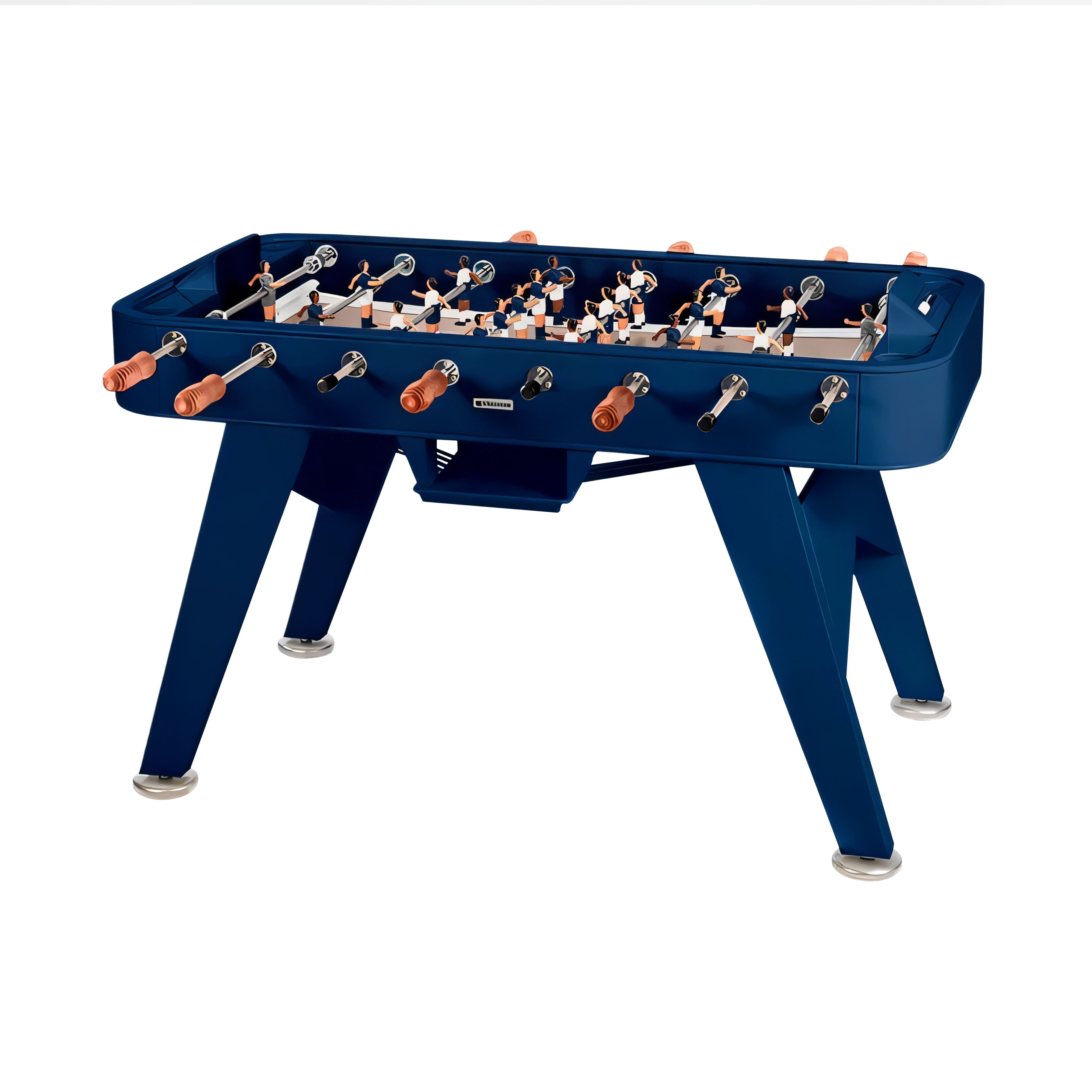 RS2 Football Table: Outdoor + Steel Blue