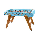 RS3 Wood Football Table: Cool Blue