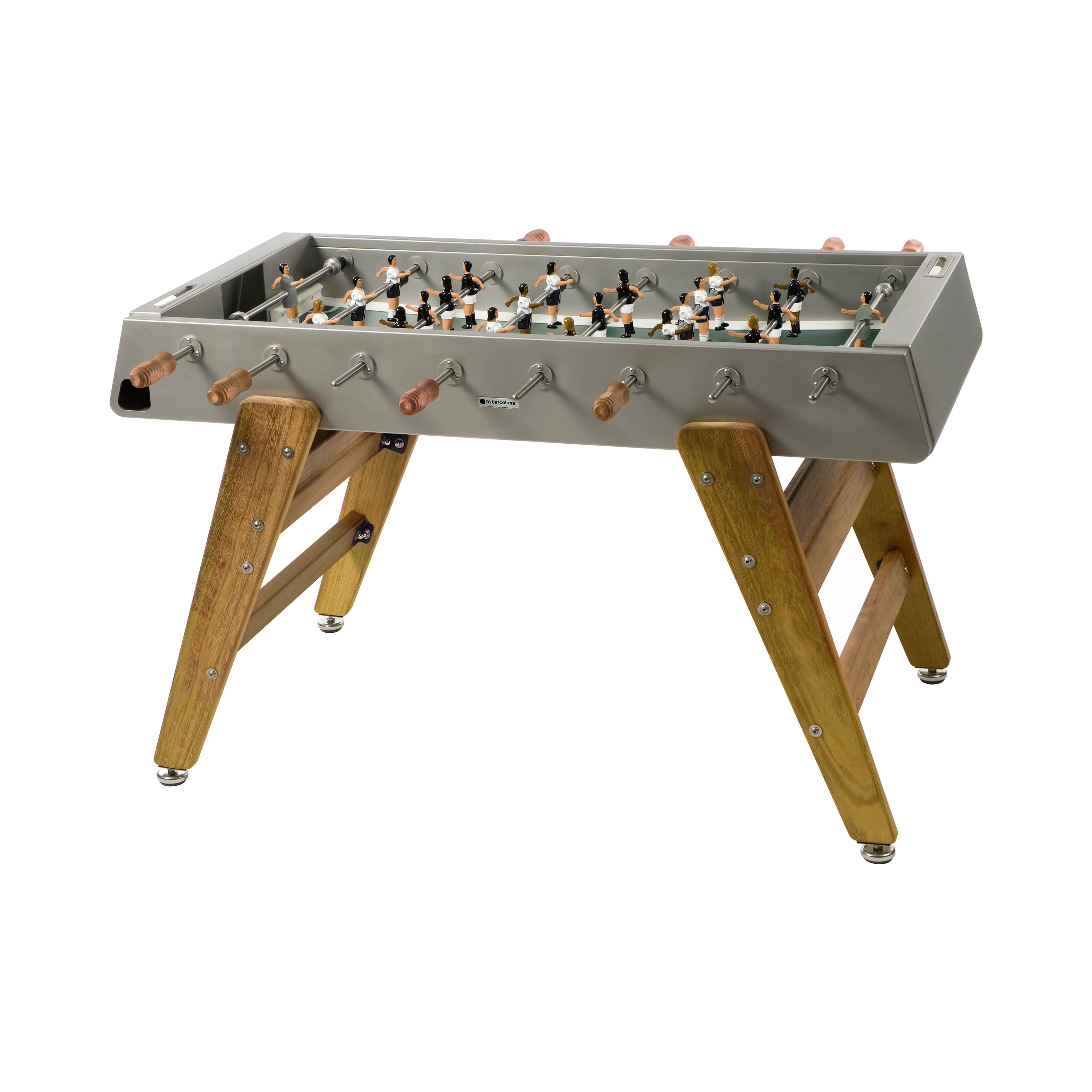 RS3 Wood Football Table: Inox