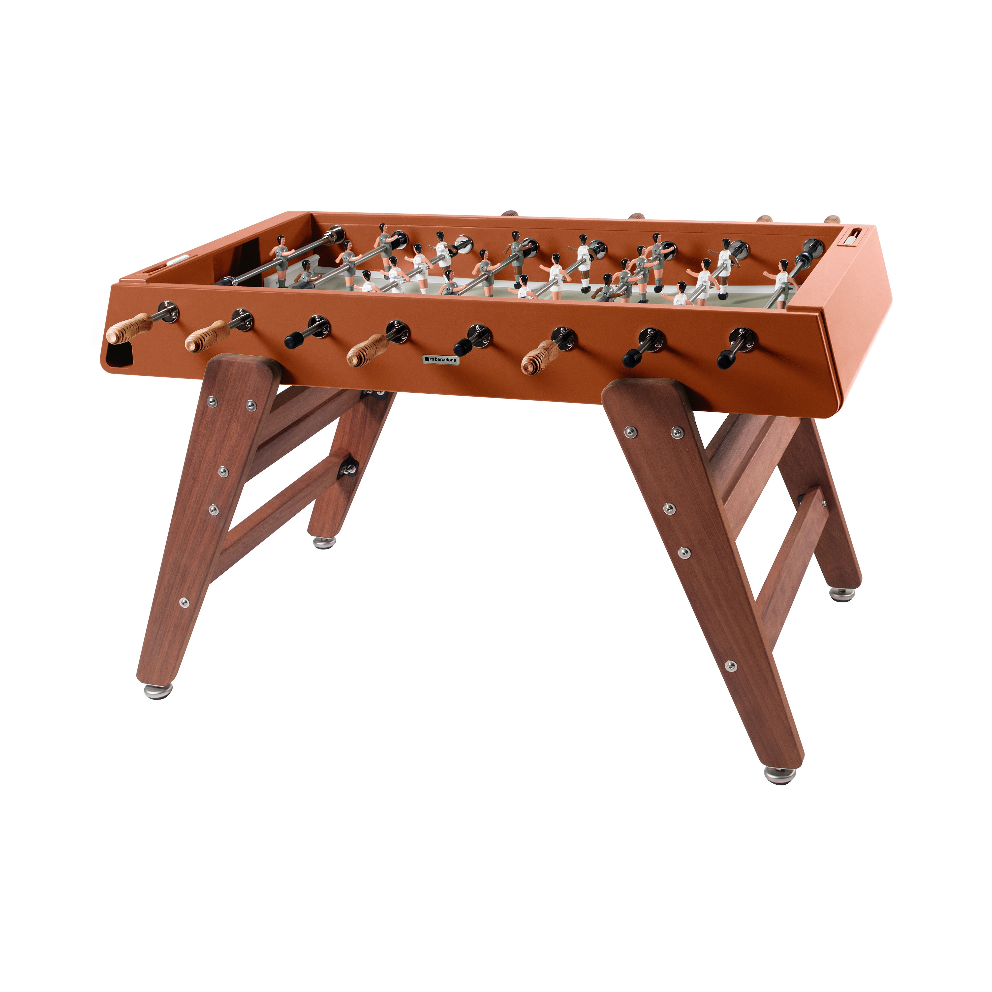 RS3 Wood Football Table: Terracotta