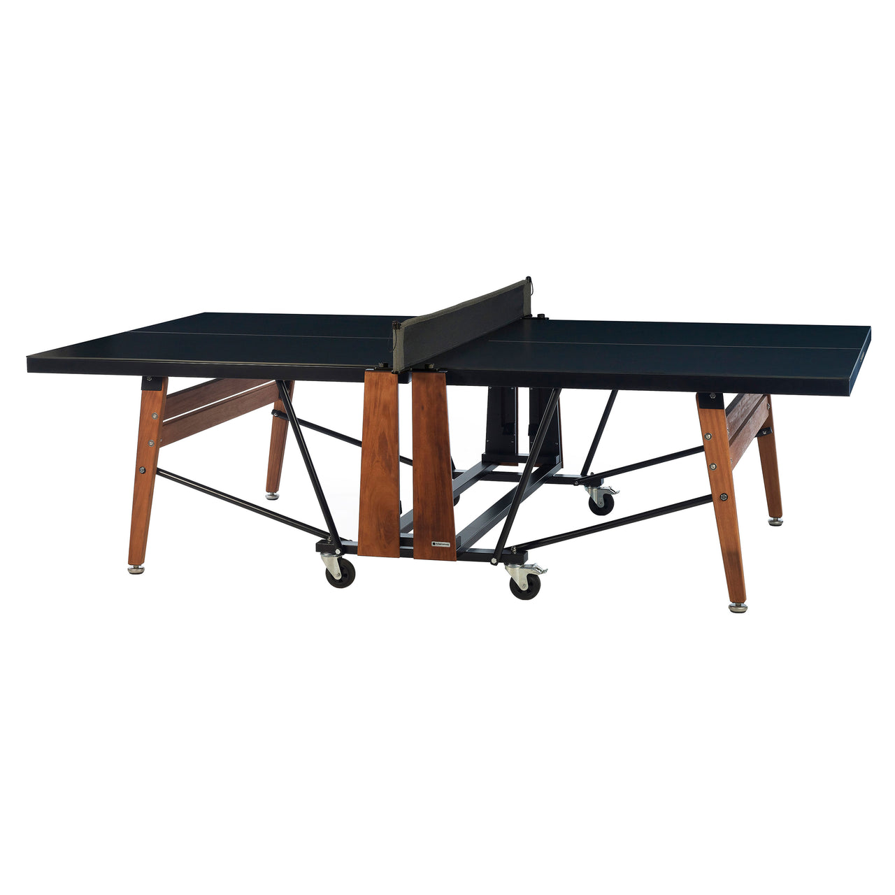 RS Folding Ping Pong Table: Jet Black