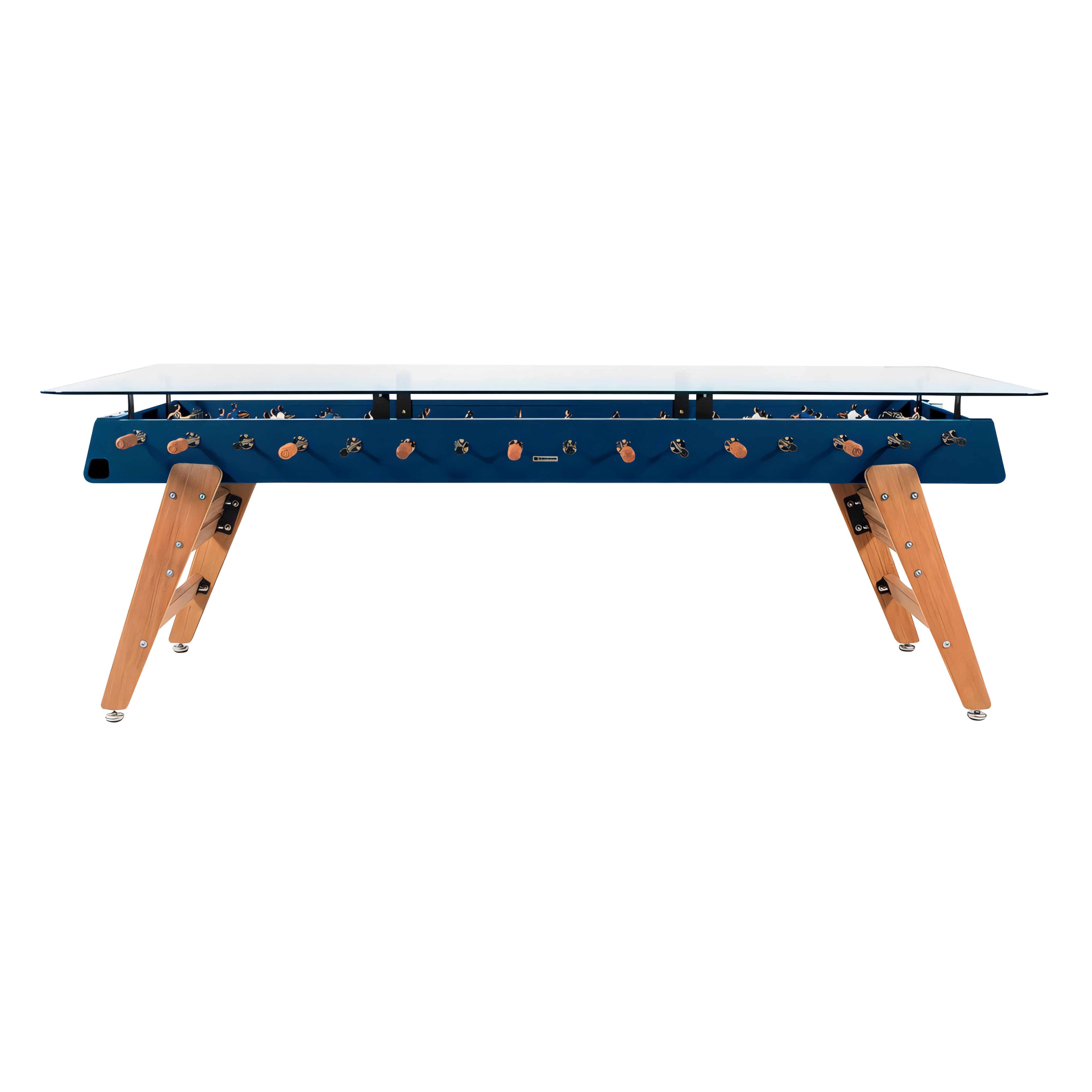 RS Max Dining Football Table: Green Blue