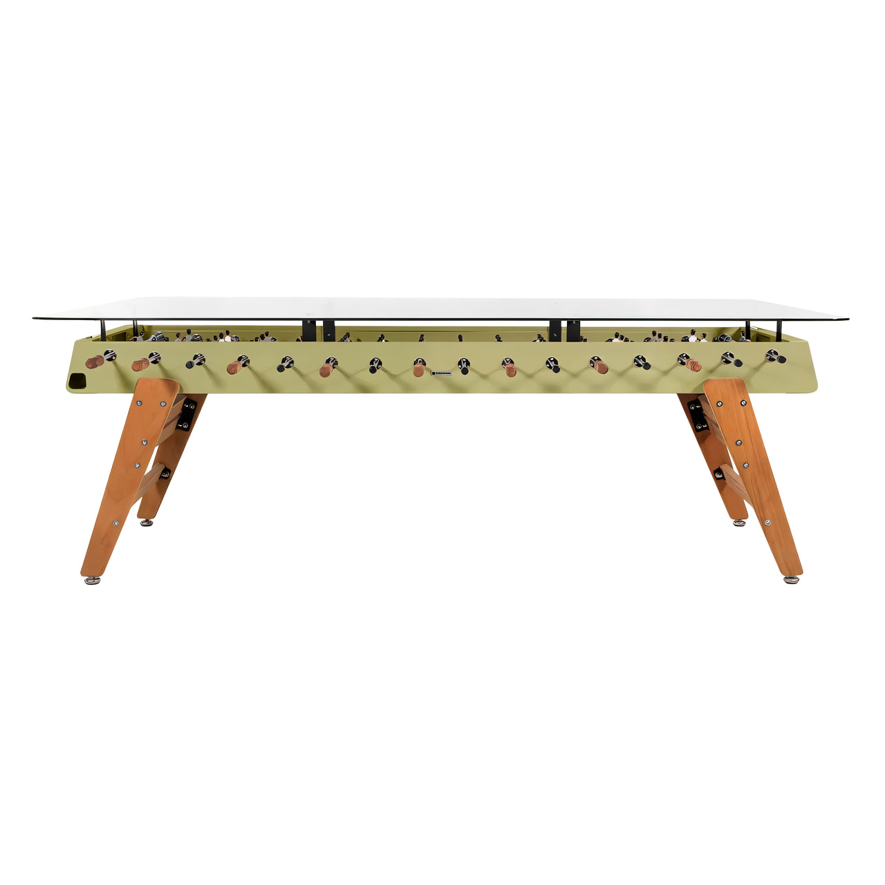 RS Max Dining Football Table: Green Beige