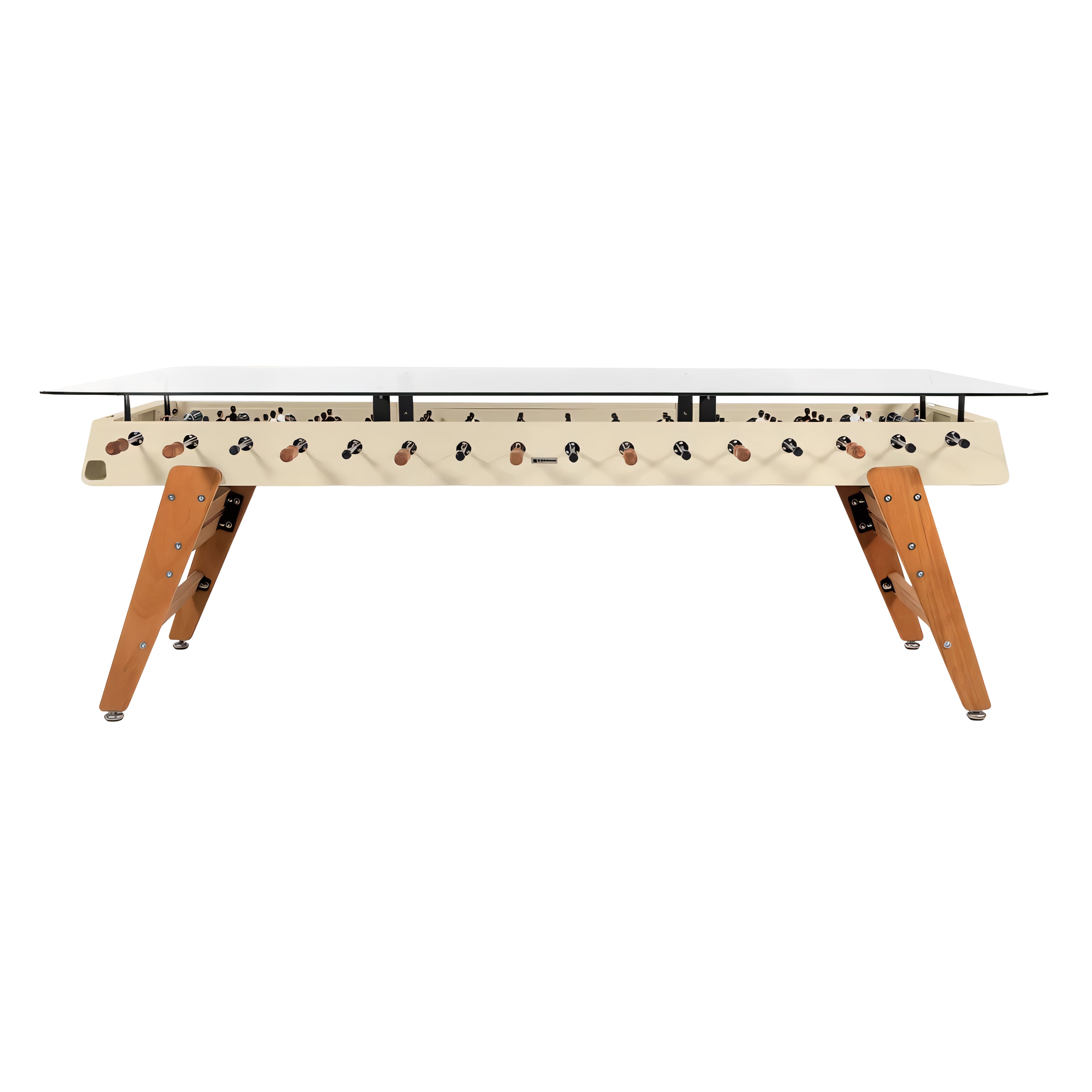 RS Max Dining Football Table: Light Ivory