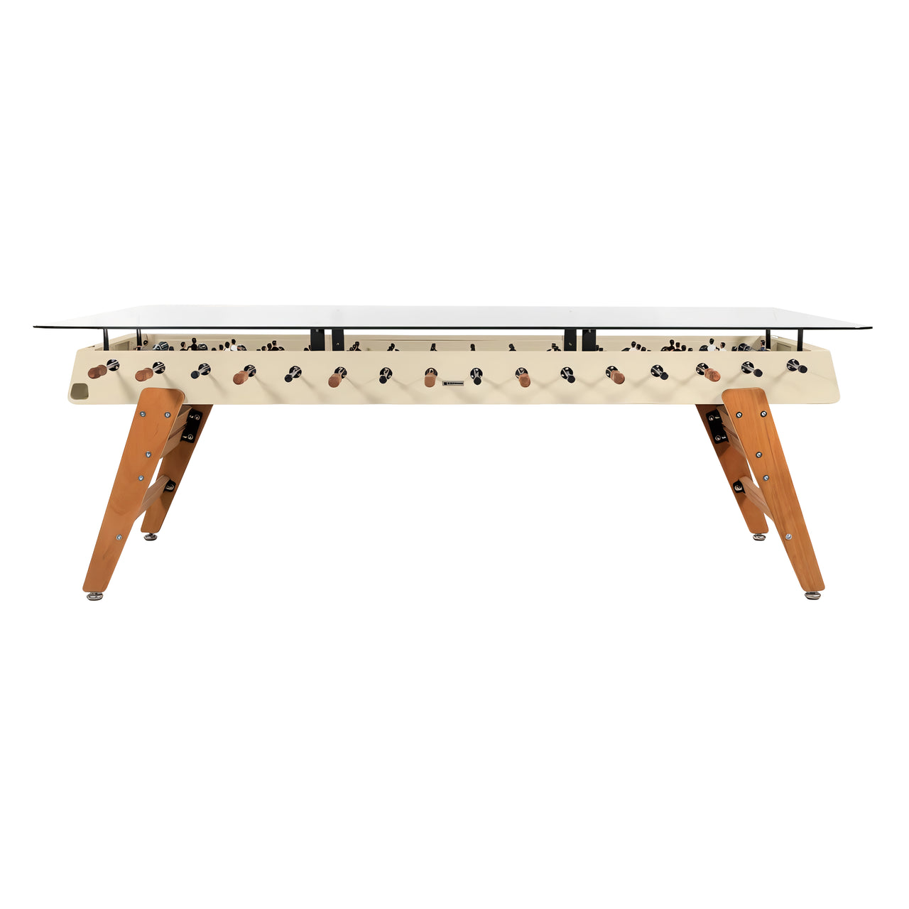 RS Max Dining Football Table: Light Ivory