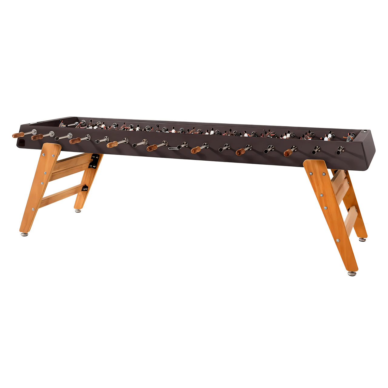RS Max Football Table: Grey Brown