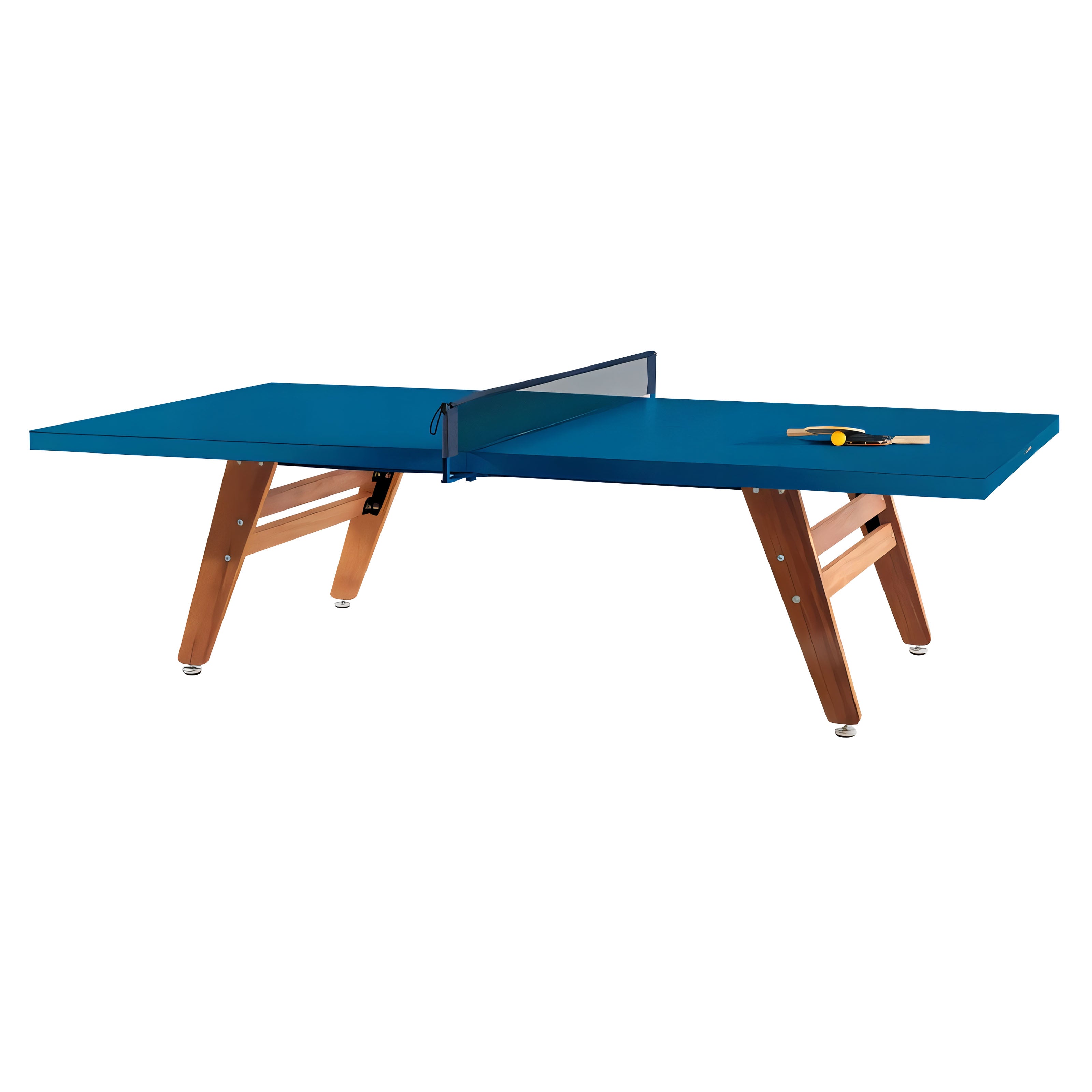 RS Stationary Ping Pong Table: Green Blue