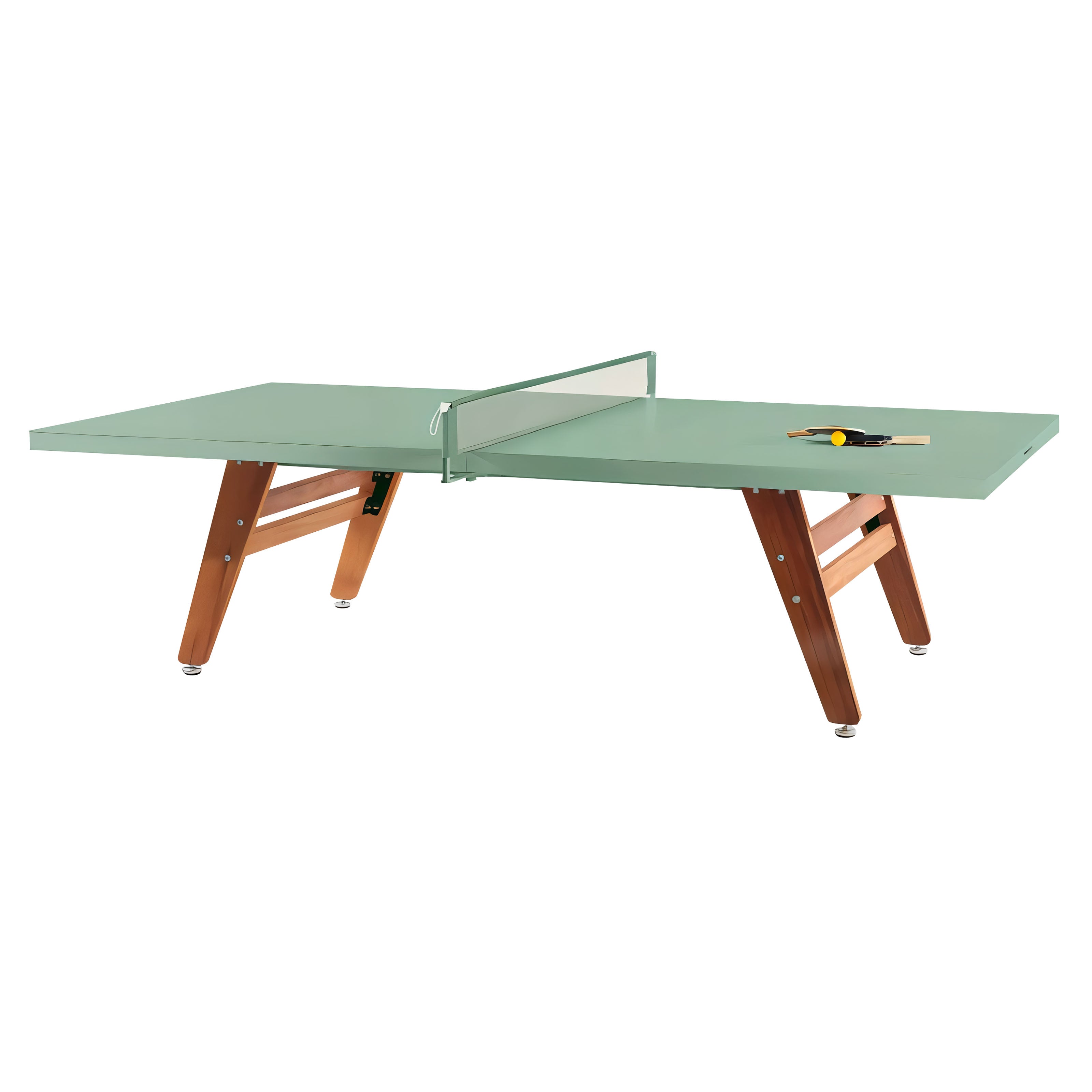 RS Stationary Ping Pong Table: Warm Sage