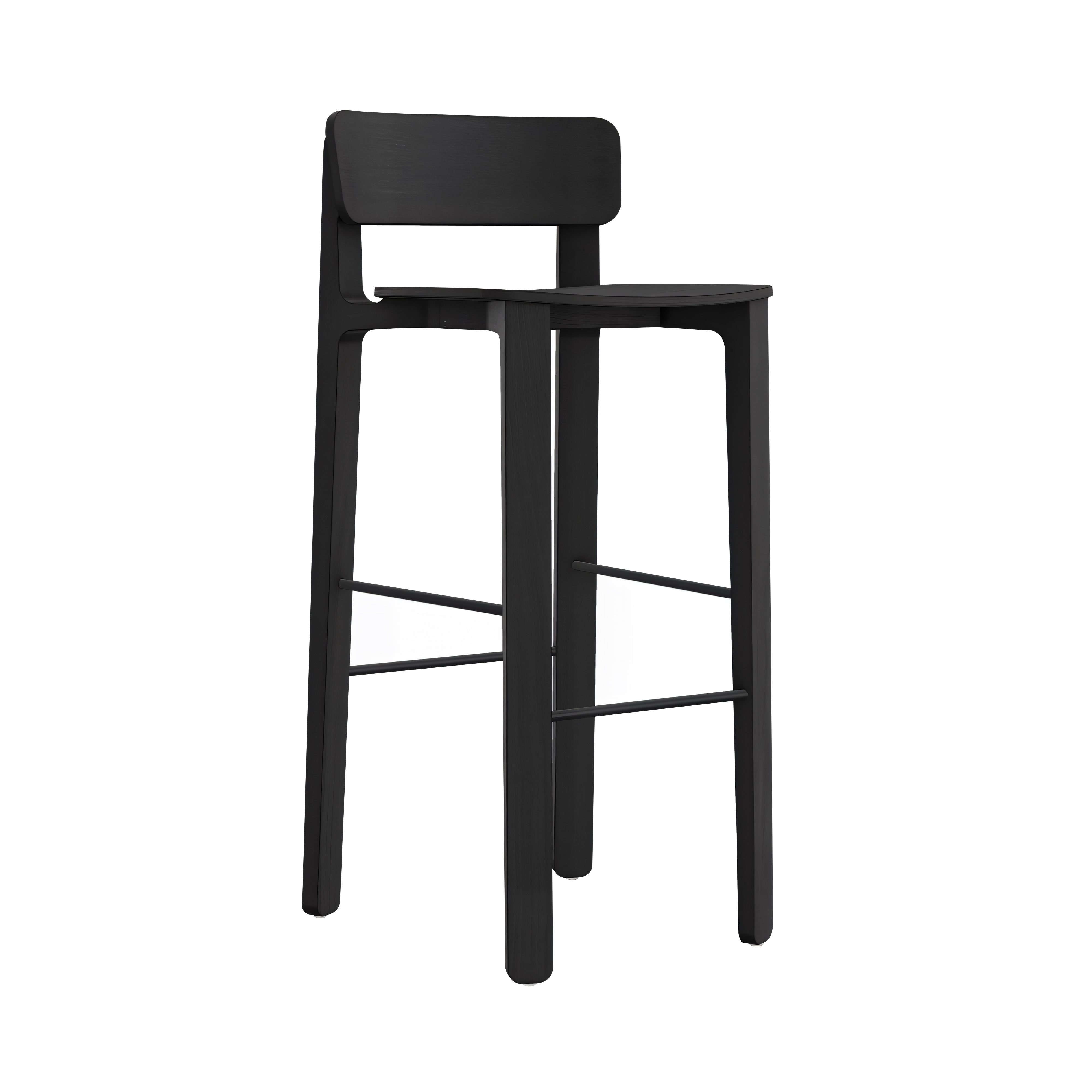 Radio Bar + Counter Stool: Bar + Black