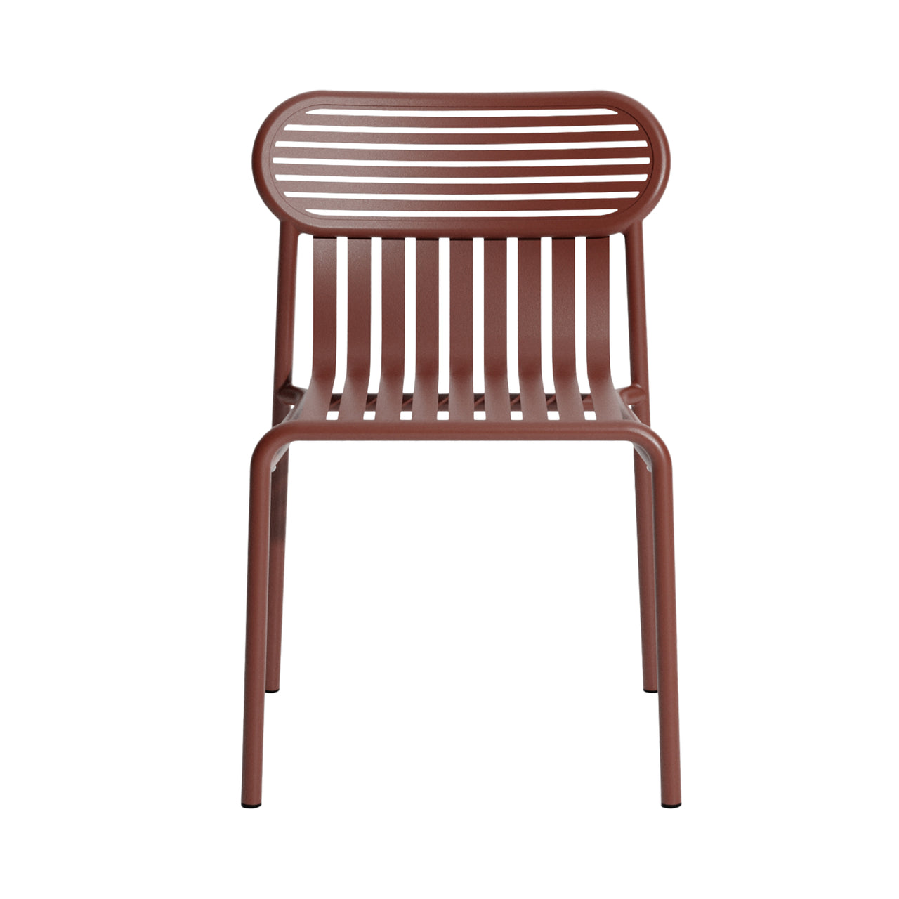 Week-End Stacking Armchair: Set of 2 + Red Brown
