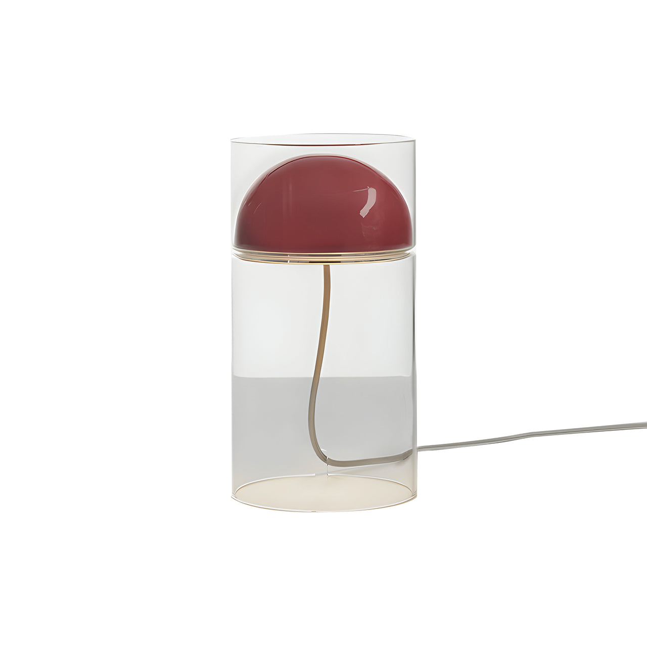 Medusa Table Lamp: Scarlet Red