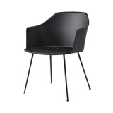 Rely Armchair HW33: Black + Bronzed
