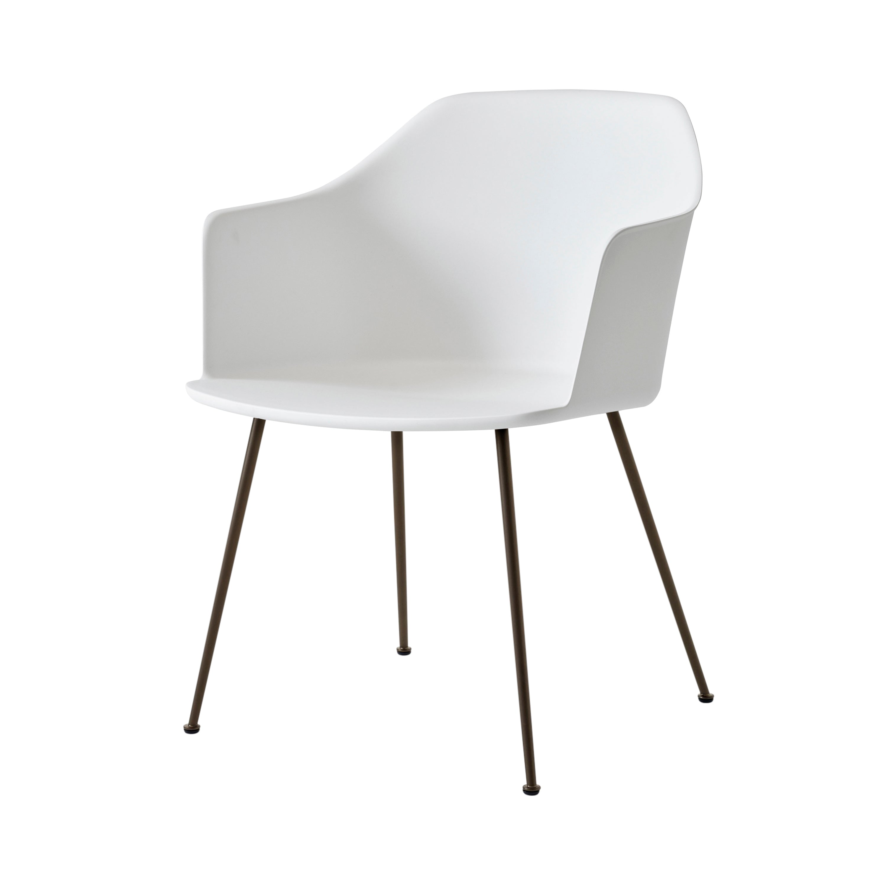 Rely Armchair HW33: White + Bronzed