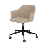 Rely Armchair HW57: Set of 4 + Black