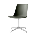 Rely Chair HW16: Bronze Green + Polished Aluminum