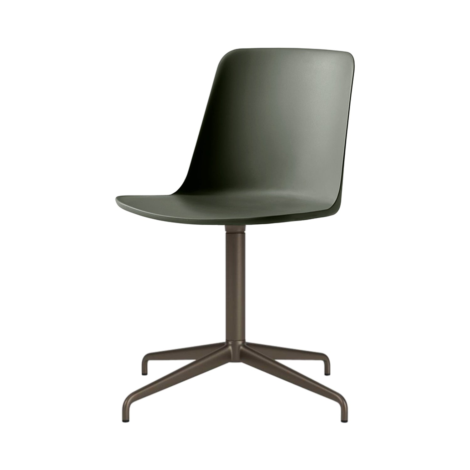 Rely Chair HW16: Bronze Green + Bronzed