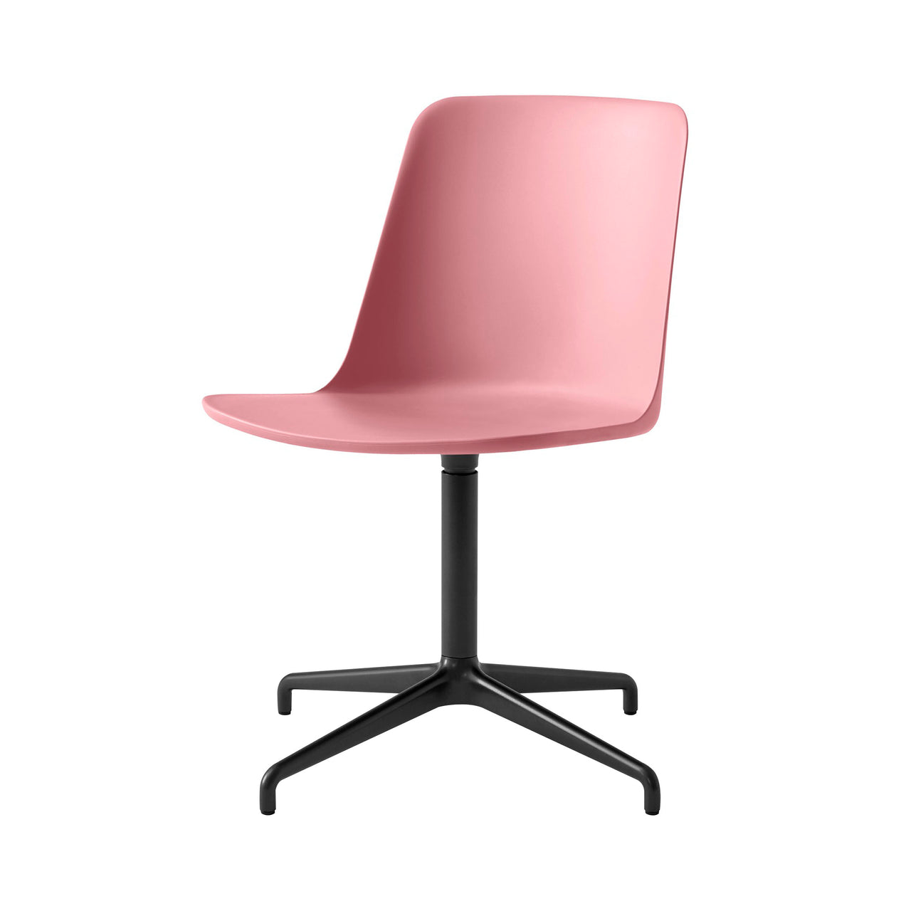 Rely Chair HW16: Soft Pink + Black