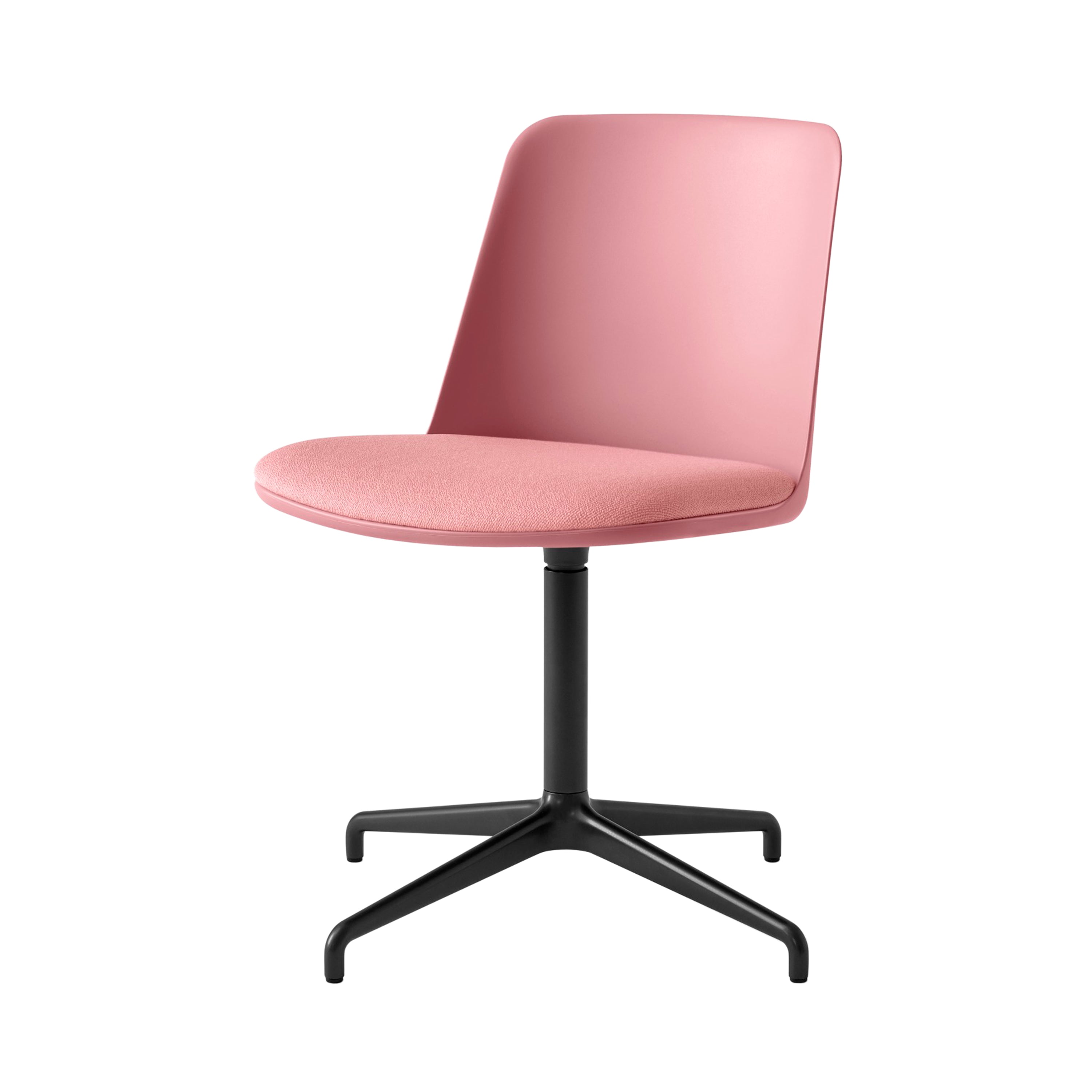 Rely Chair HW17: Soft Pink + Black