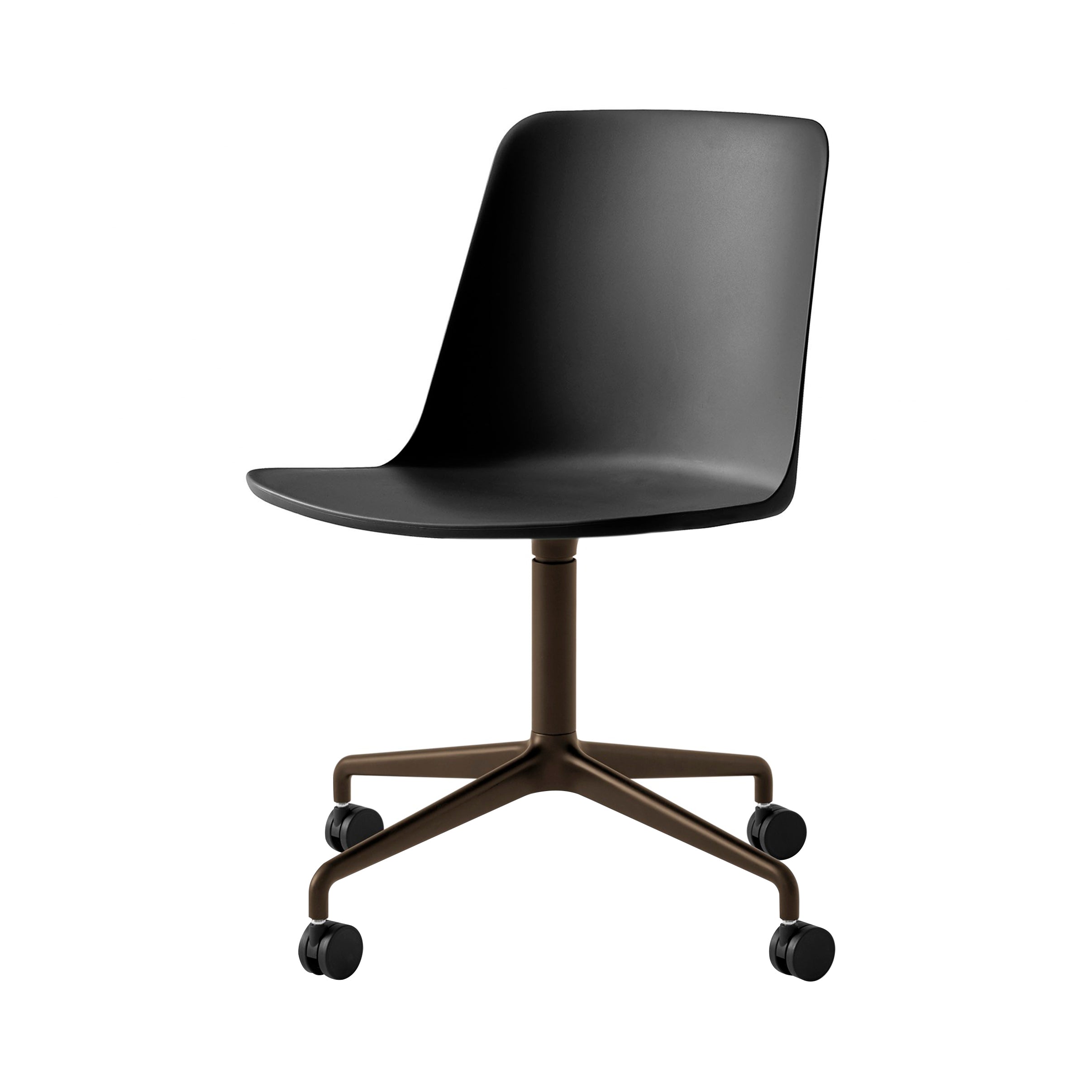 Rely Chair HW21: Black + Bronzed