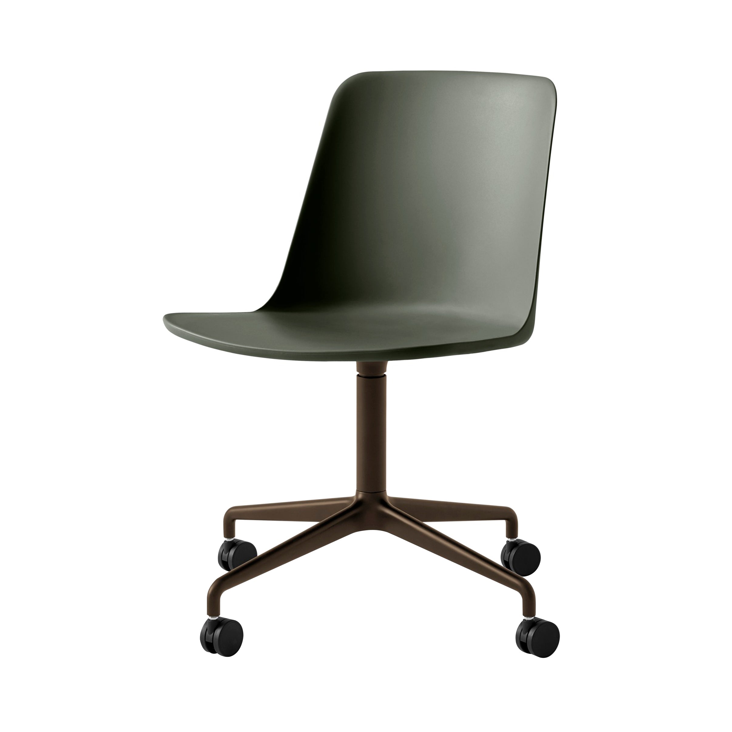 Rely Chair HW21: Bronze Green + Bronzed