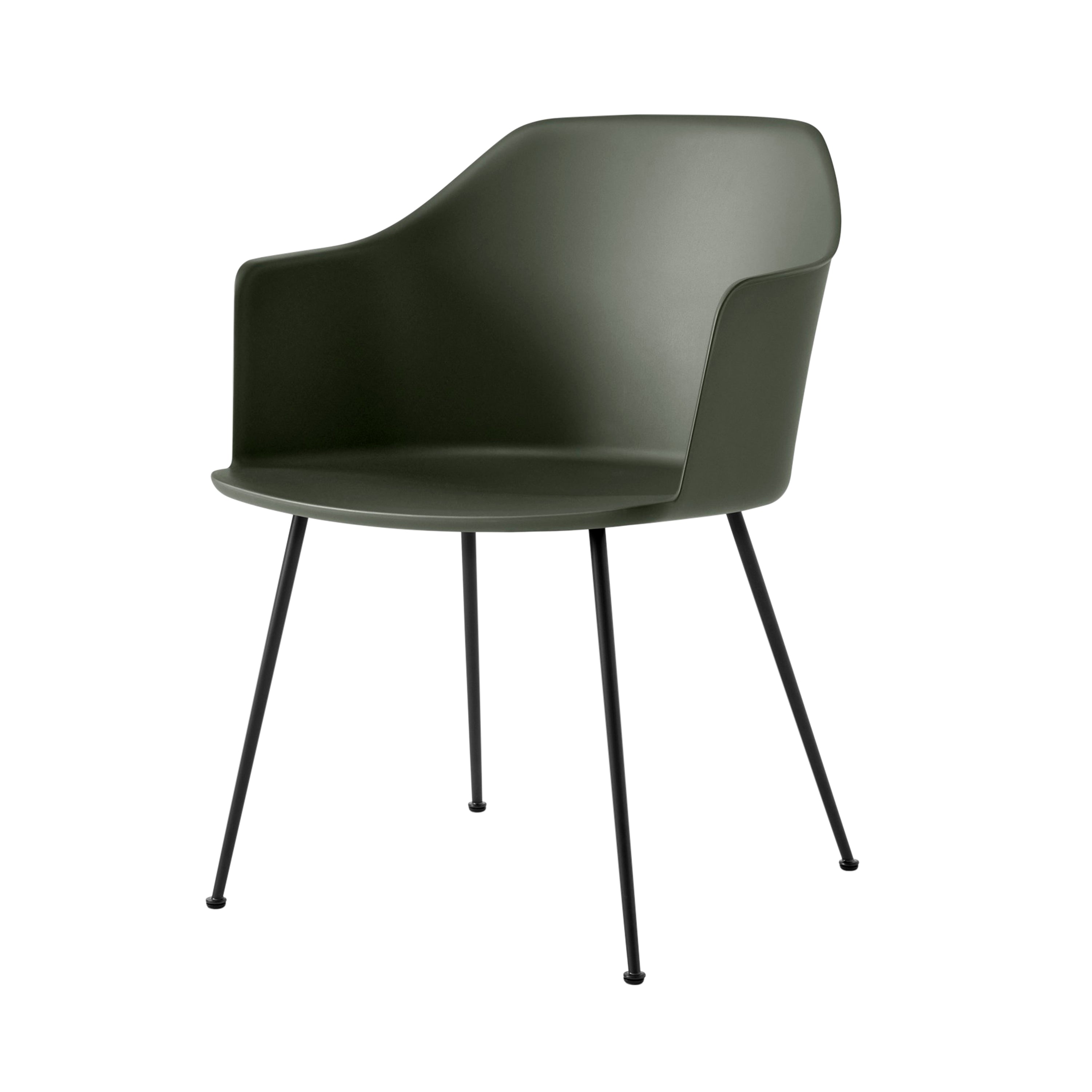 Rely Armchair HW33: Bronze Green + Black