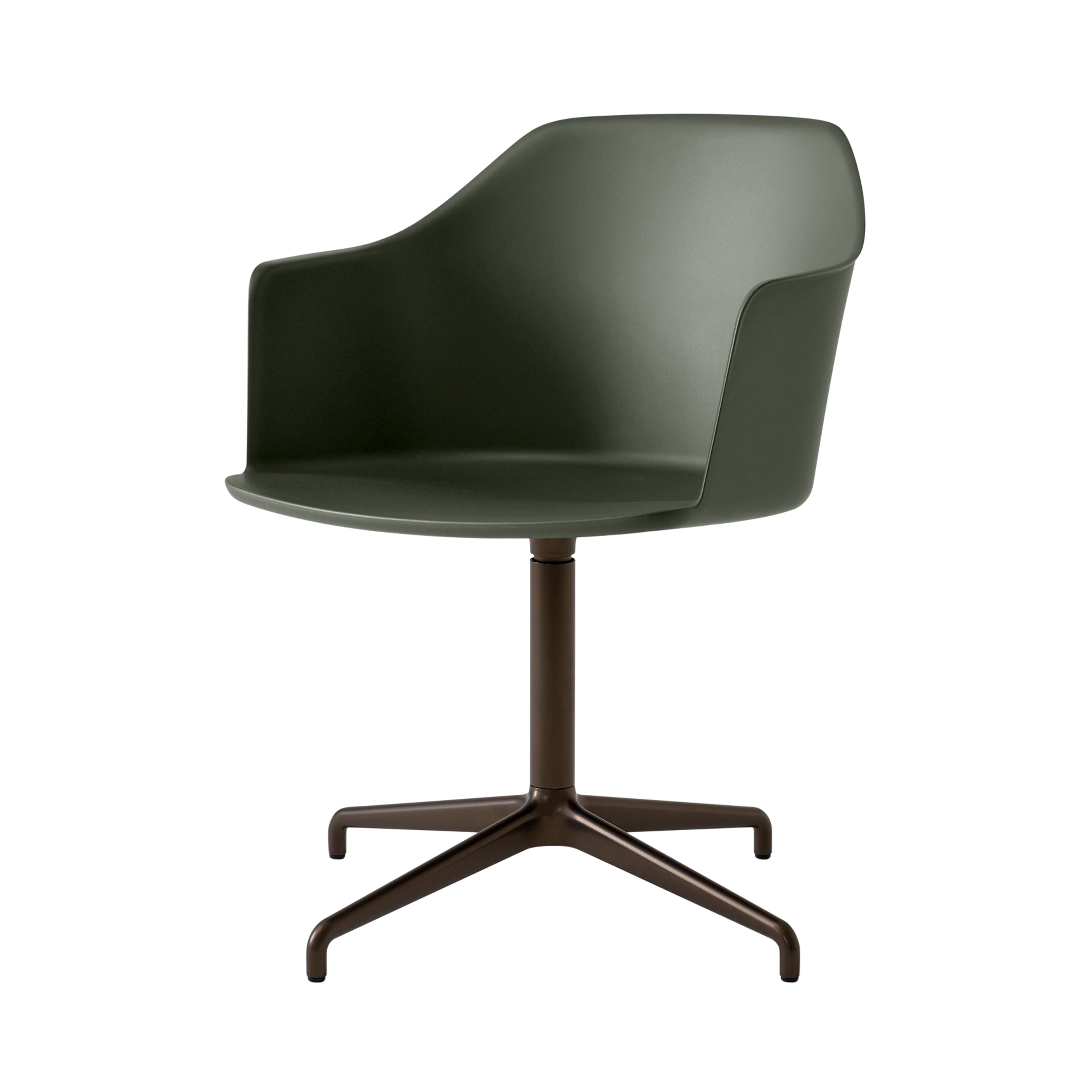 Rely Armchair HW43: Bronze Green + Bronzed