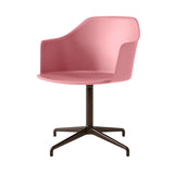Rely Armchair HW43: Soft Pink + Bronze