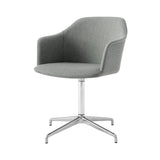 Rely Armchair HW45: Polished Aluminum